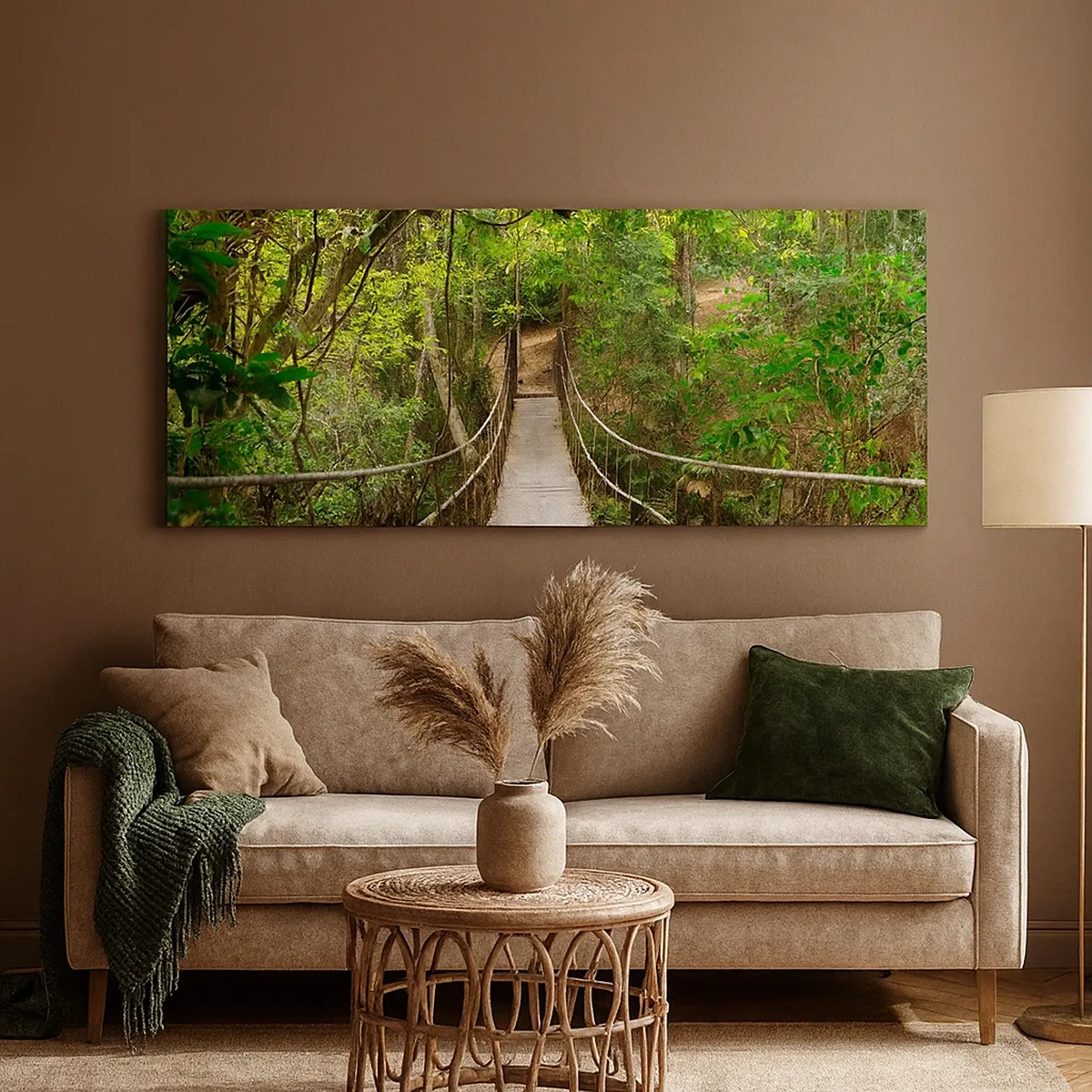 Vászonkép - Mert van egy kúszónövény a kertben - 30x30 cm