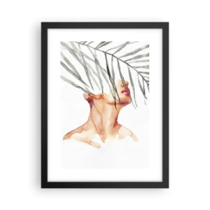 Poszter fehér keretben - A trópusok pulzusát érezni  - 30x40 cm