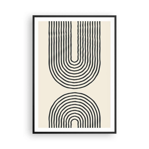 Poszter fehér keretben - Bármelyik percben ... - 70x100 cm