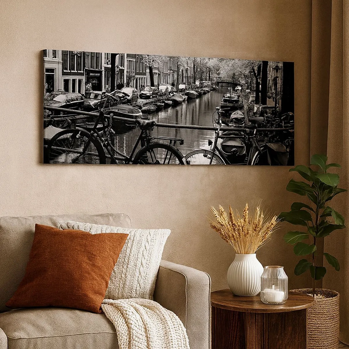 Vászonkép - Nagyon holland látvány - 100x40 cm