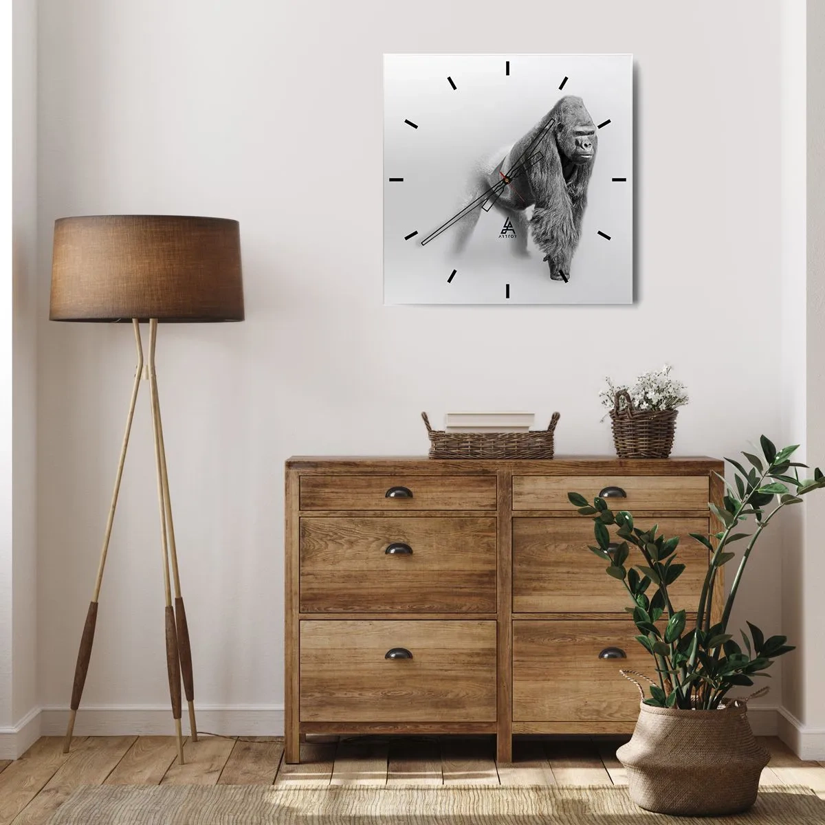 Falióra, Óra - Magabiztos az erejében - 30x30 cm