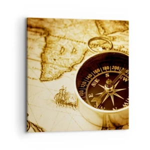 Vászonkép - Keletre, vagy nyugatra? - 70x70 cm