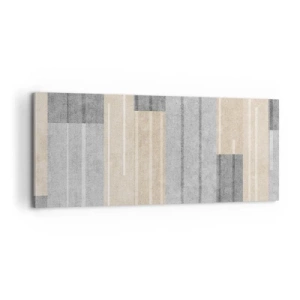 Vászonkép - Kompozíció: tartsa a függőlegeset - 100x40 cm