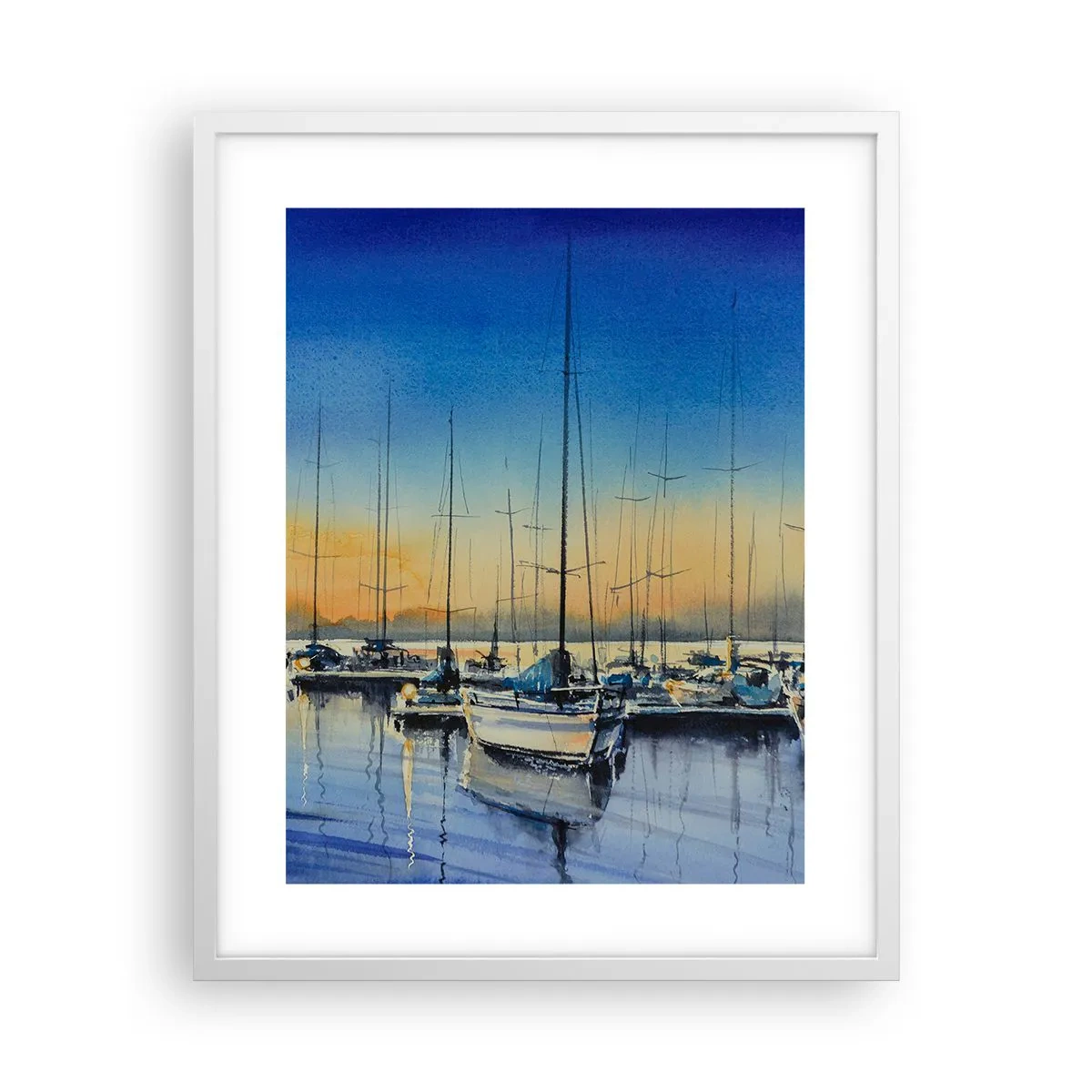 Poszter fekete keretben - Egy szép nap vége - 40x50 cm
