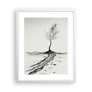 Poszter fekete keretben - Téli melankólia - 40x50 cm