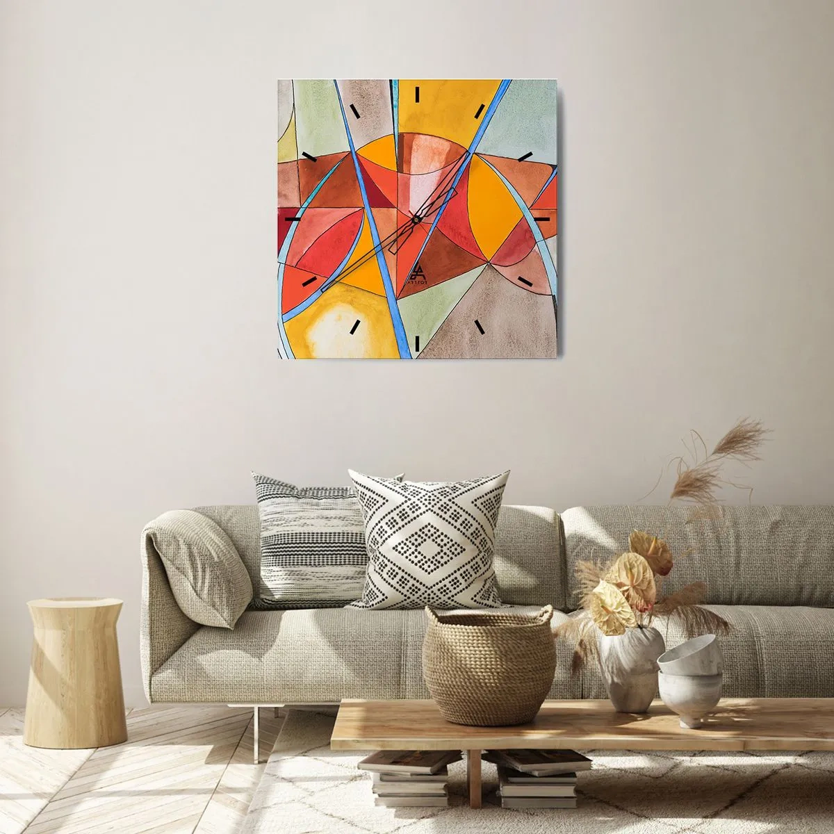 Falióra, Óra - A körhinta, az álomkörhinta - 40x40 cm