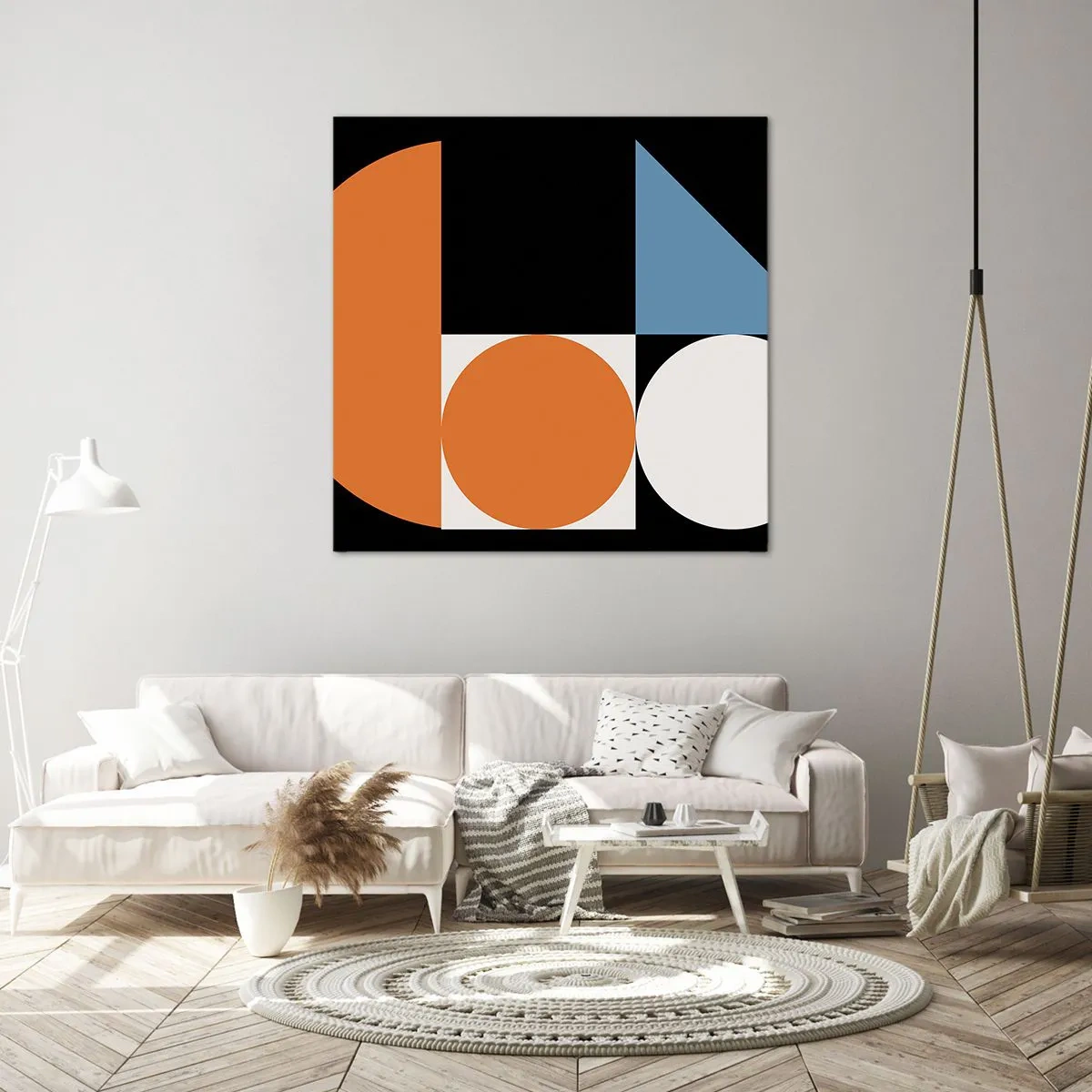 Vászonkép - Képletes rendszer - 70x70 cm