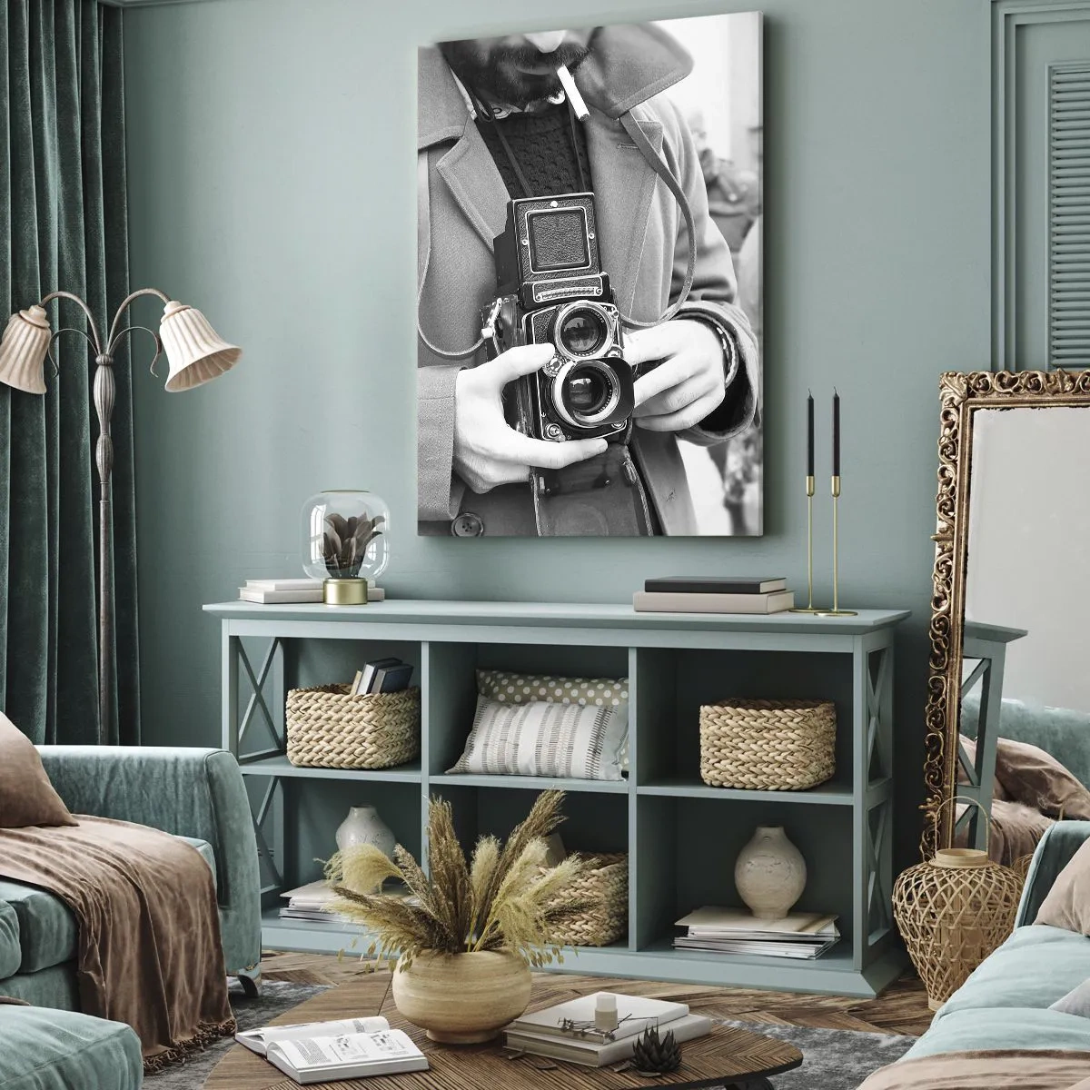 Vászonkép - Retro stílusban - 50x70 cm