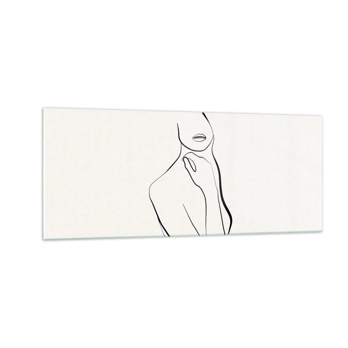 Üveg kép - A melankólia hulláma - 100x40 cm