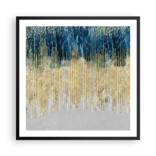 Poszter fehér keretben - Aranyozott határ - 60x60 cm