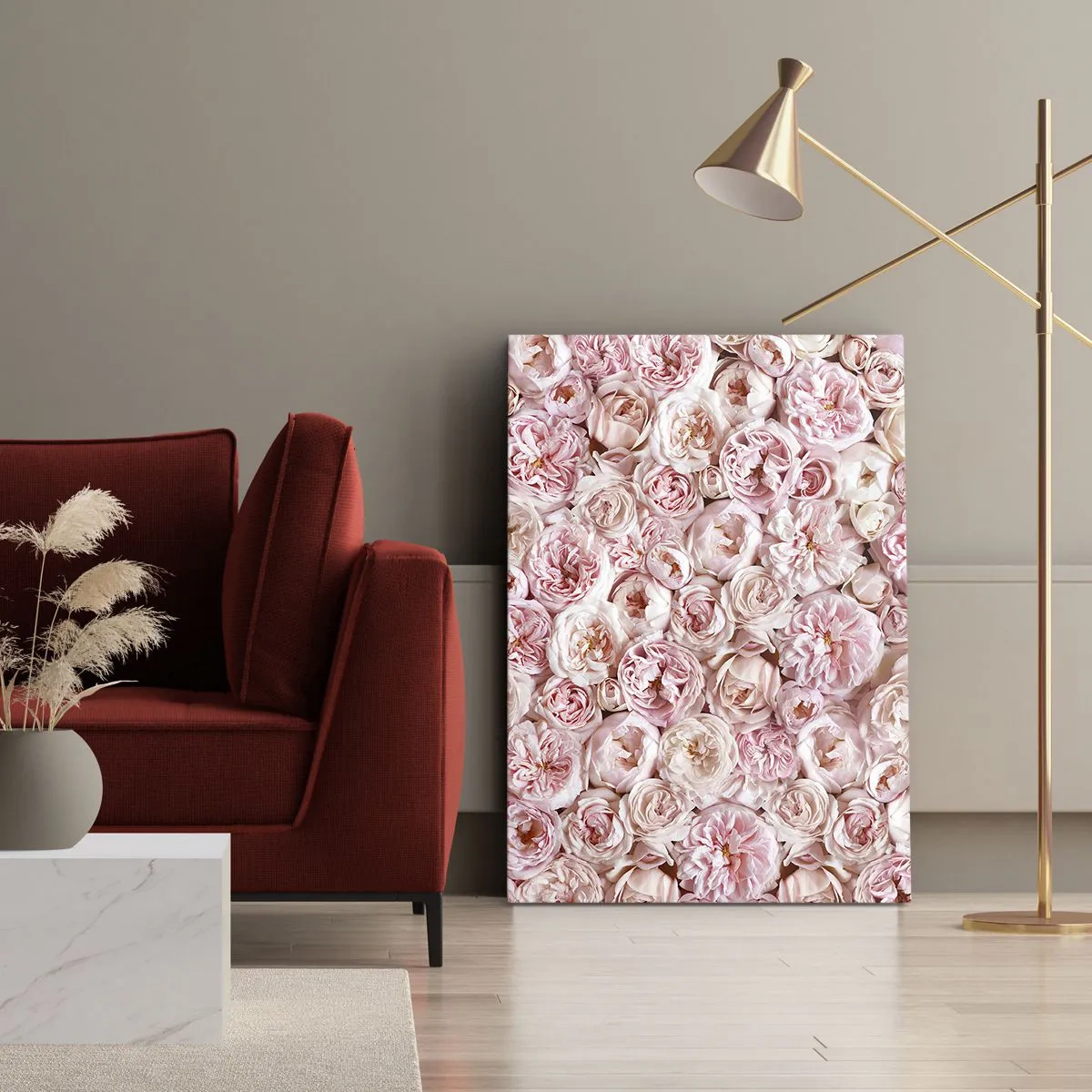 Vászonkép - Rózsákkal átszőve - 50x70 cm