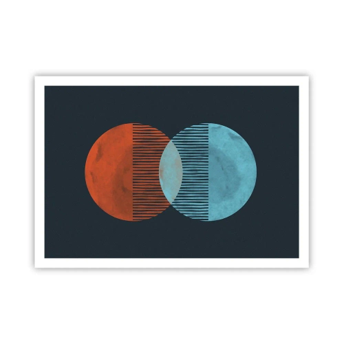 Poszter - Csillagászati fantázia - 100x70 cm