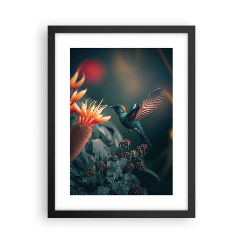 Poszter fehér keretben - Egy igazán színes élet - 30x40 cm