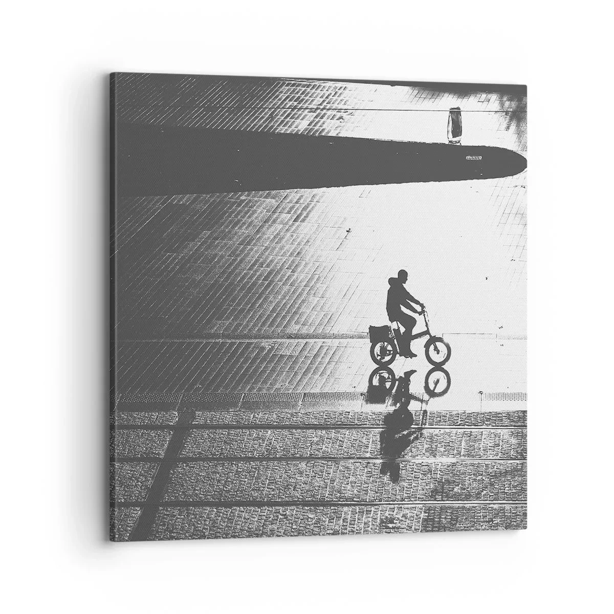 Vászonkép - Előre, a városon keresztül - 70x70 cm