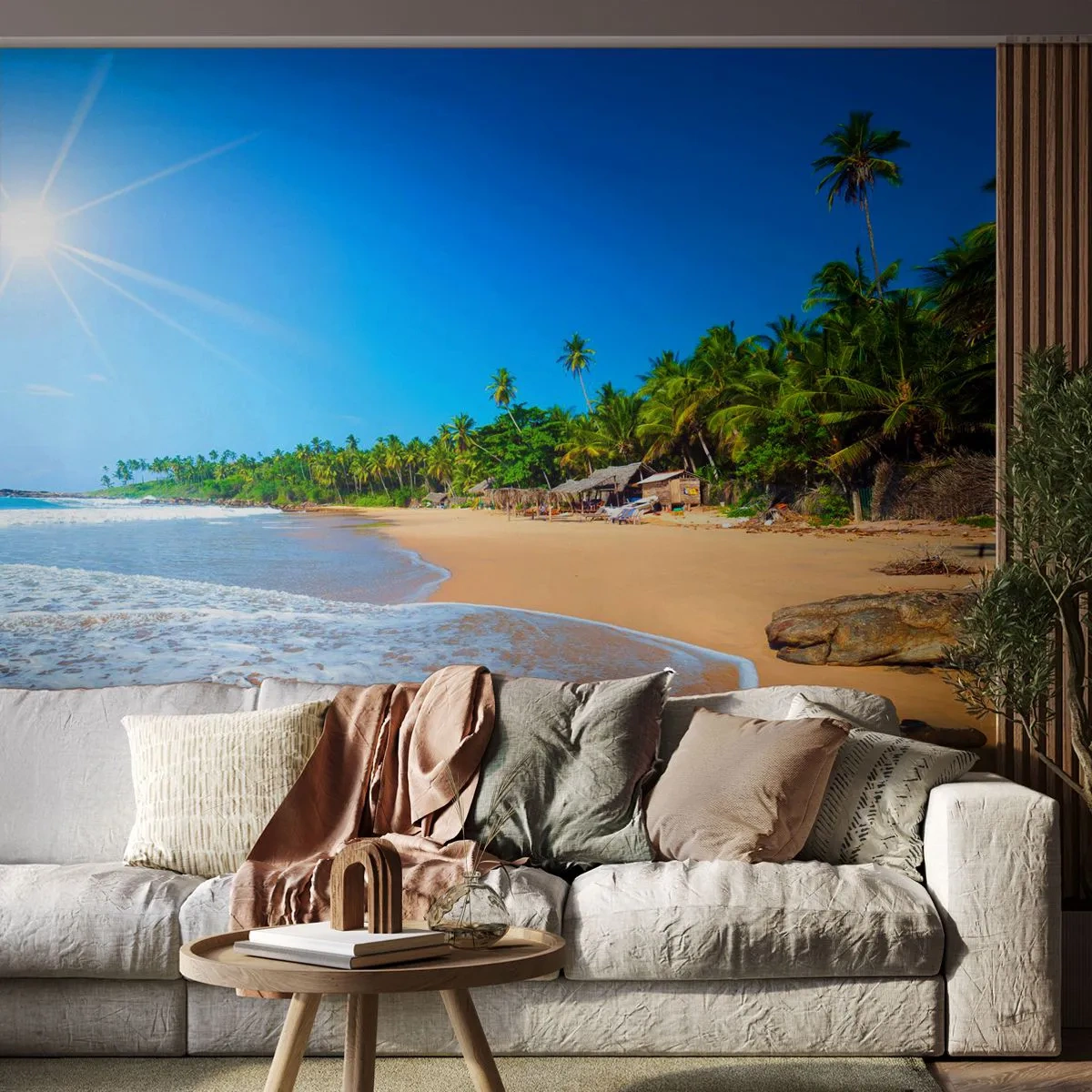 Fotótapéta Standard Eco - Egy egzotikus hely a számodra - Tájkép, Tenger, Paradise Beach - 200x140 cm