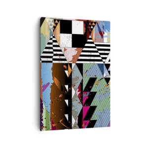 Vászonkép - Geometrikus és organikus - 70x100 cm