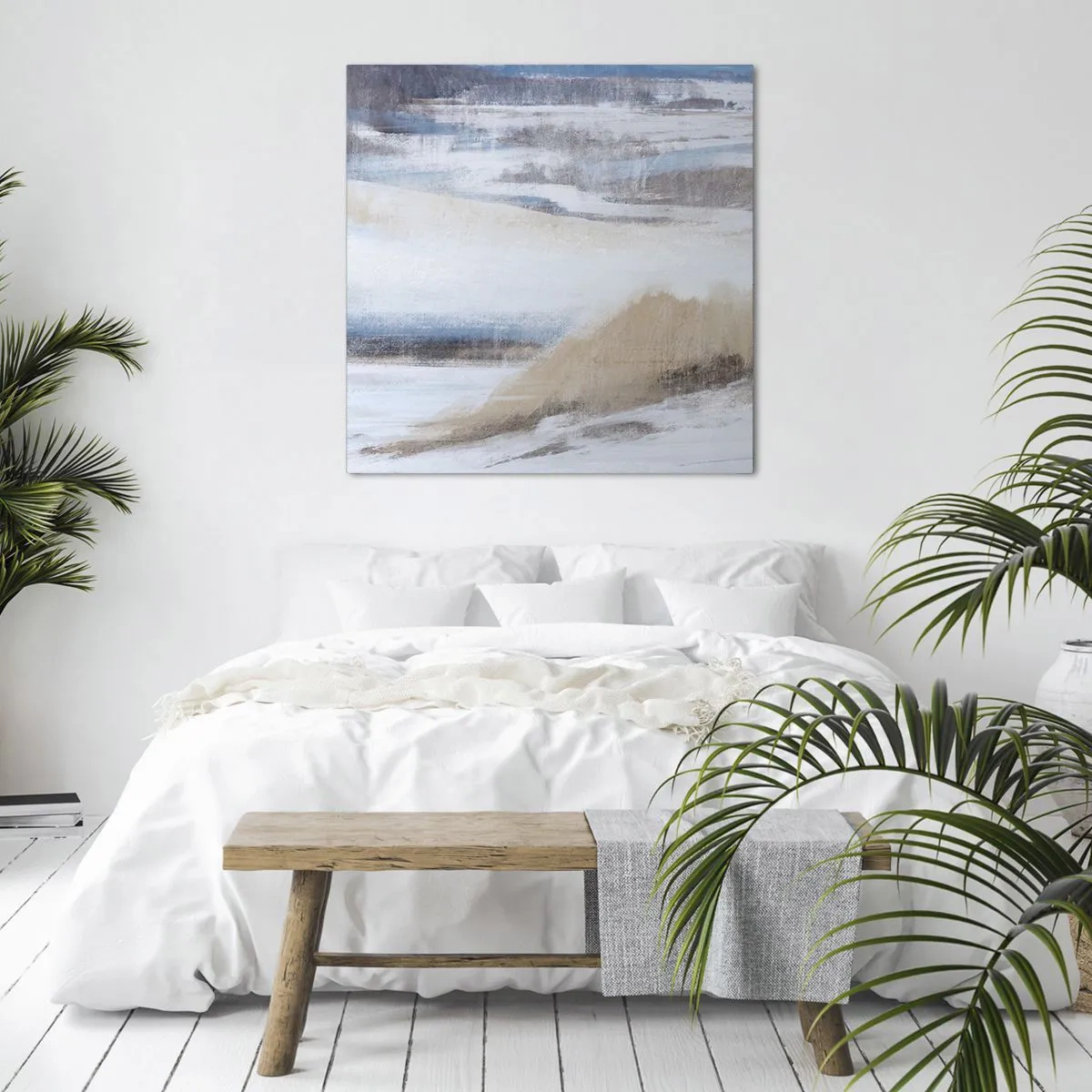 Vászonkép - Téli kompozíció - 60x60 cm