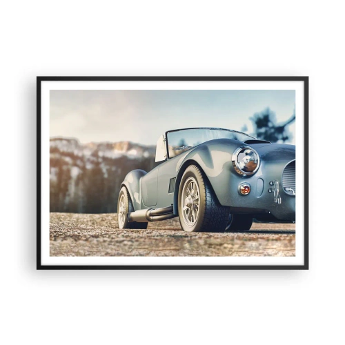 Poszter fehér keretben - Mert a stílus számít - 100x70 cm