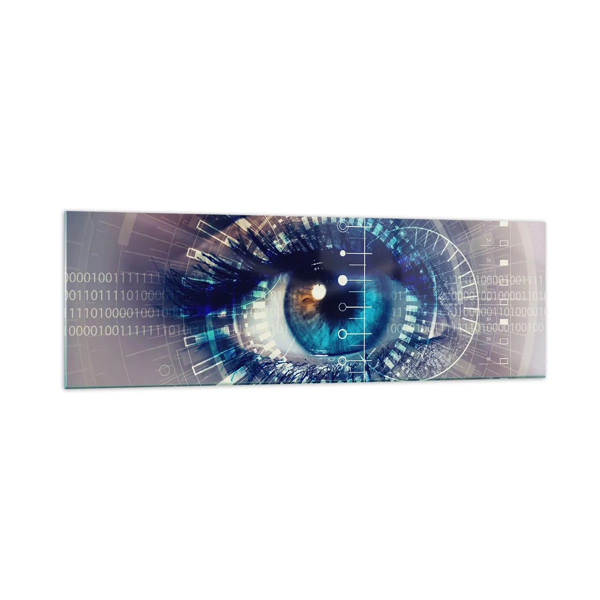 Üveg kép - Azt hiszed, hogy ismersz - 160x50 cm