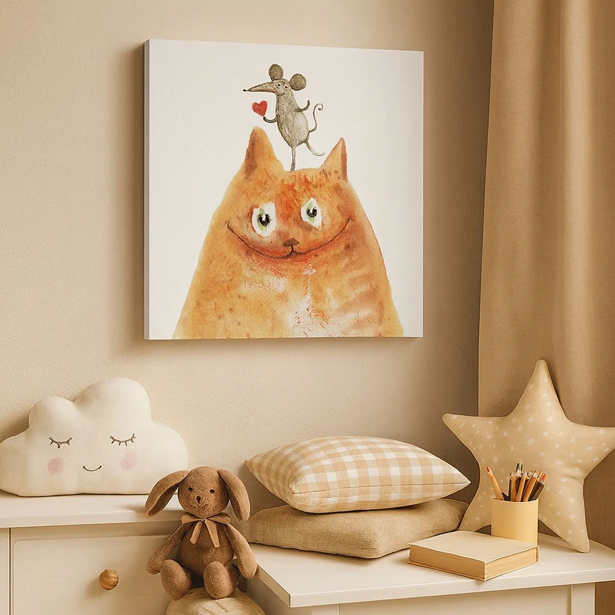 Vászonkép - A szerelem paradoxonjai - 30x30 cm