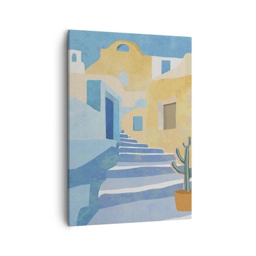 Vászonkép - Egy nap egy arab városban - 50x70 cm