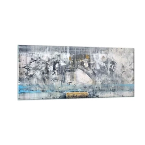 Üveg kép - Mint a jégen, mint a csomón - 100x40 cm