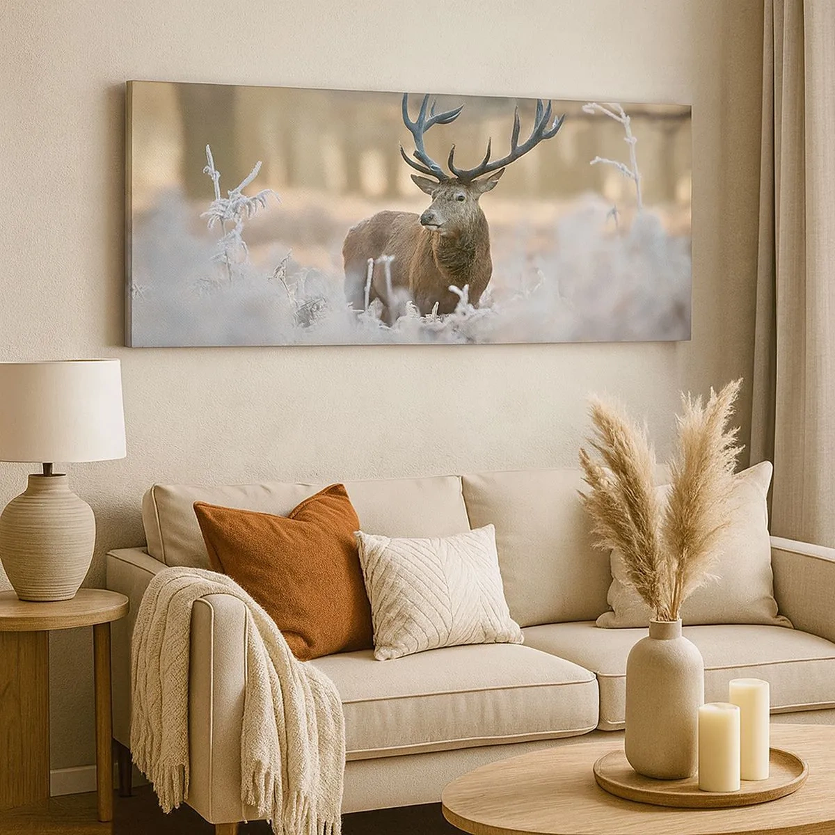 Vászonkép - Friss reggel - 100x40 cm