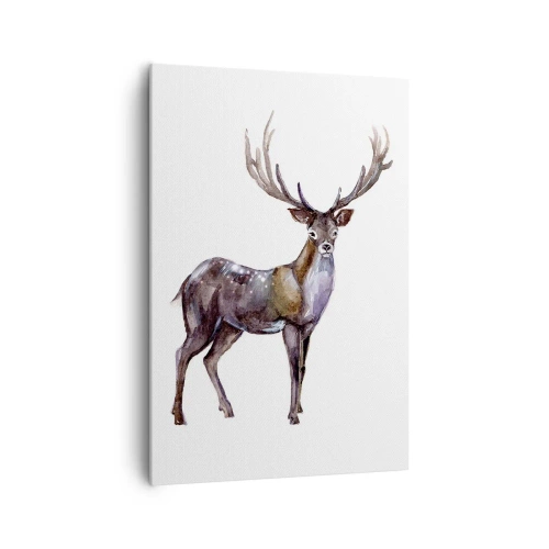 Vászonkép - Az északi erdő királya - 70x100 cm