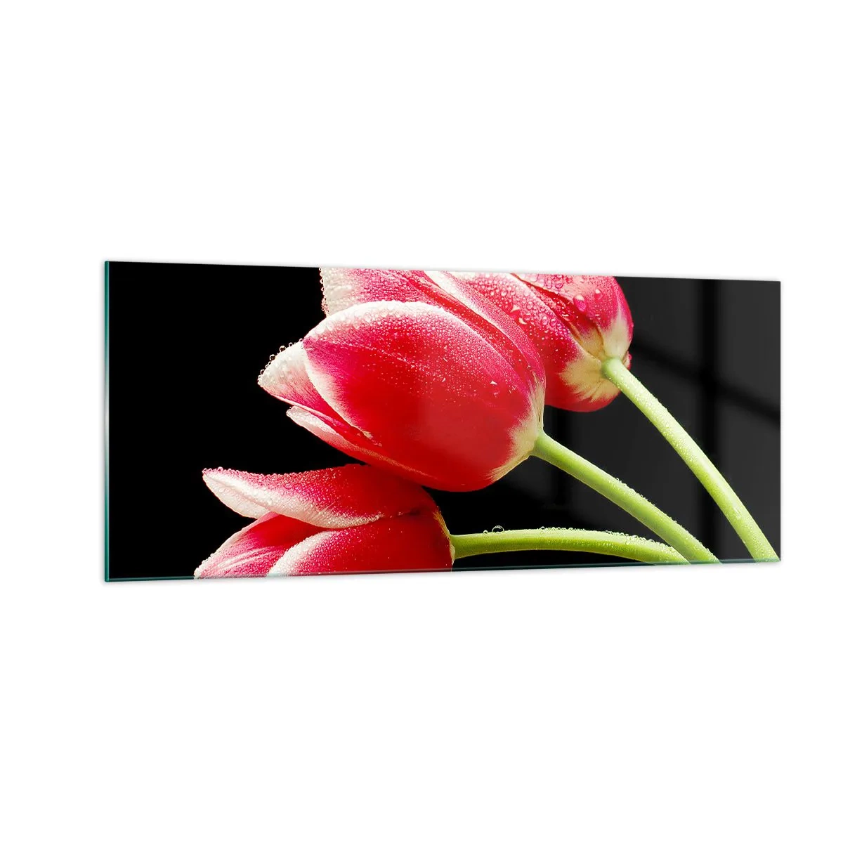 Üveg kép - A tiszta szerelem ígérete - 100x40 cm