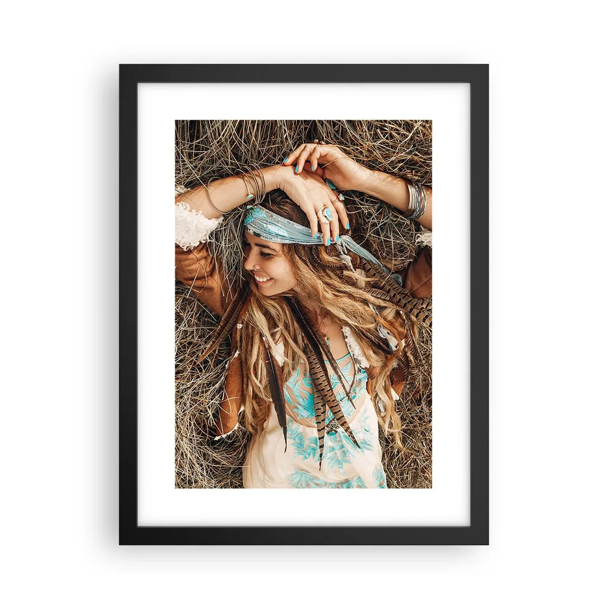 Poszter fehér keretben - Útban a szerelem nyara felé - 30x40 cm