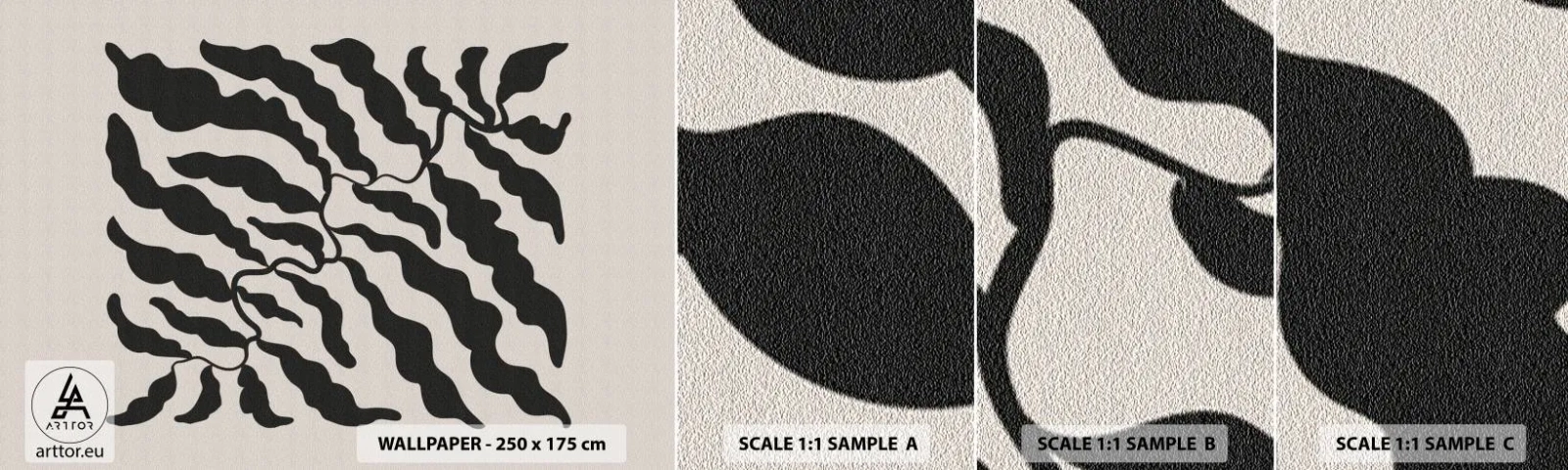 Fotótapéta Minta Standard Eco - A tér természete - Boho, Növények, Darab - 100x30 cm
