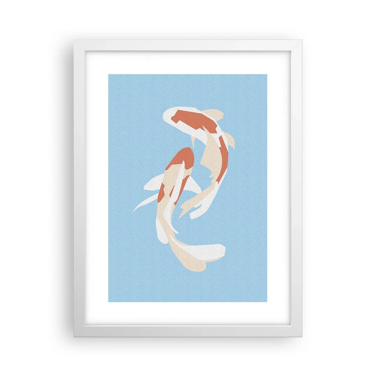 Poszter fekete keretben - Spontán szinkronúszás - 30x40 cm