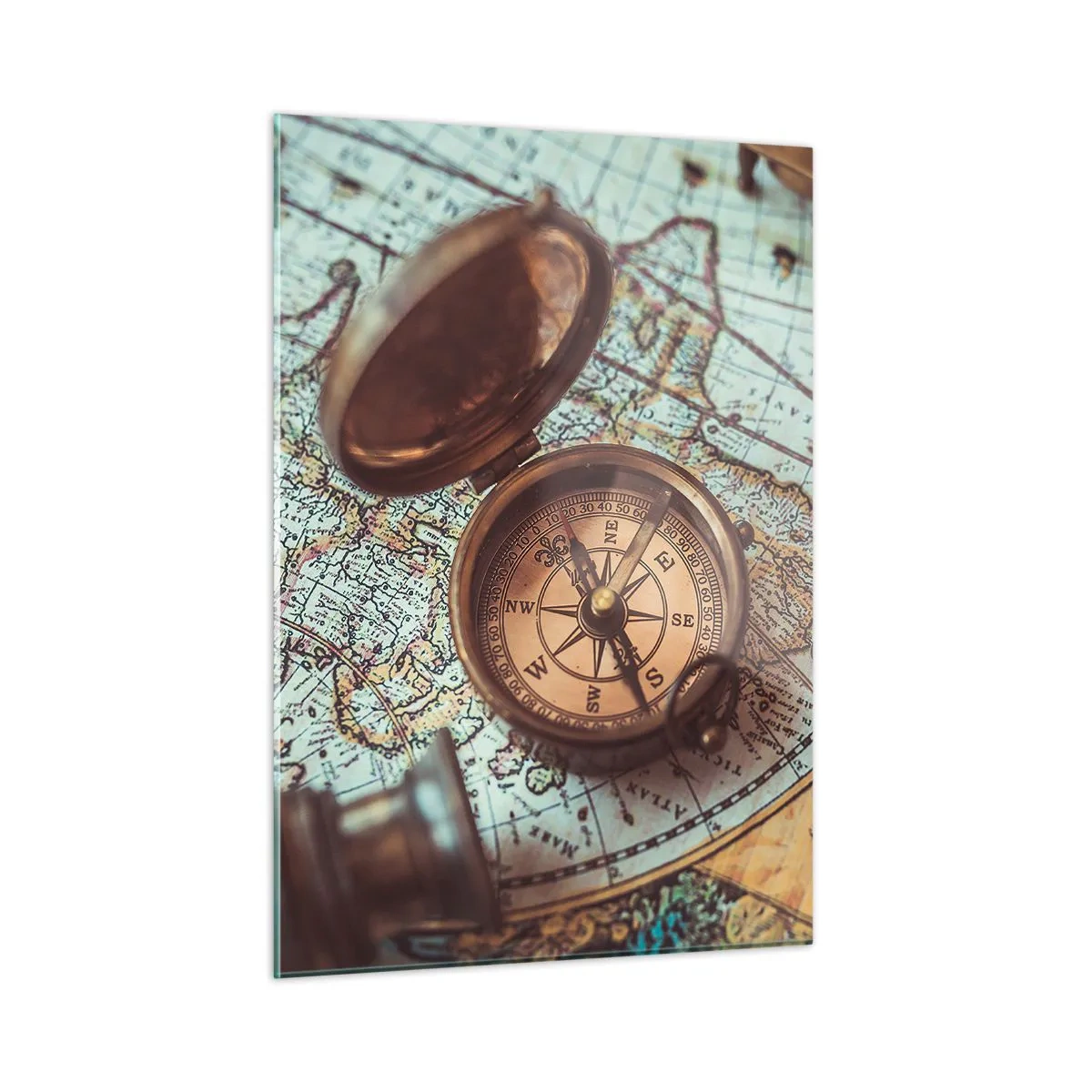 Üveg kép - A kalandvágynak - 50x70 cm