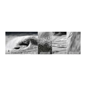 Fotótapéta Minta Öntapadós Deluxe Sticker - Az óceán haragja - Tenger, óceán, Magas Hullám - 100x30 cm