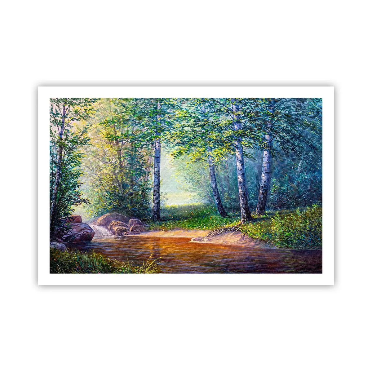 Poszter - Idilli táj - 91x61 cm