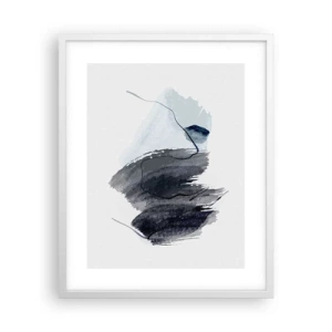 Poszter fekete keretben - Intenzitás és mozgás - 40x50 cm