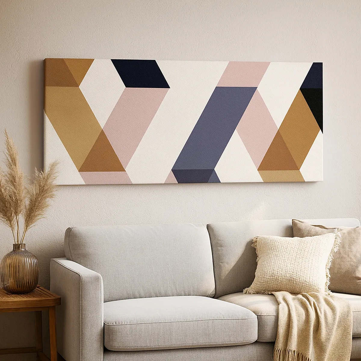 Vászonkép - Síkok és szögek - 30x30 cm