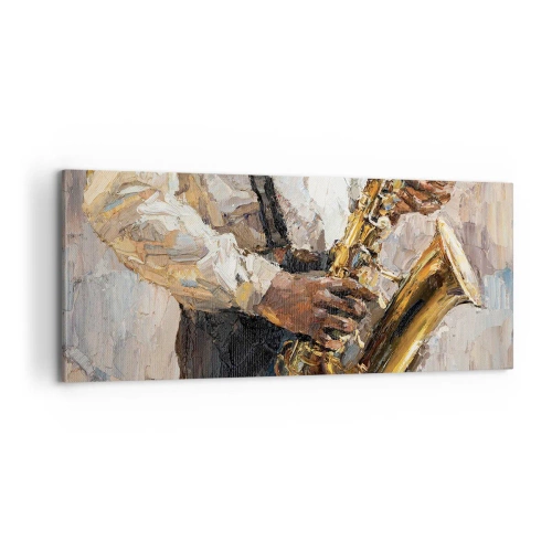 Vászonkép - Itt az idő egy szólóra - 100x40 cm