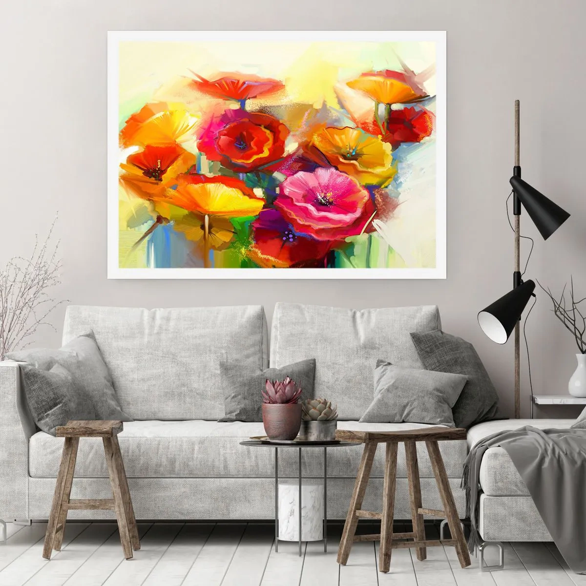 Poszter - Nem csak piros - 40x30 cm