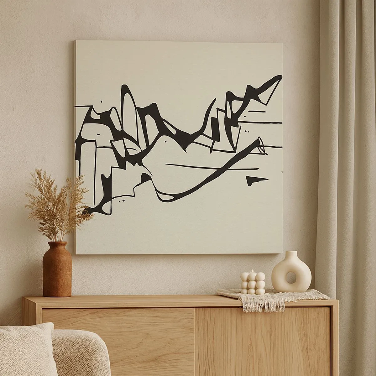 Vászonkép - Lehet egy táj - 30x30 cm