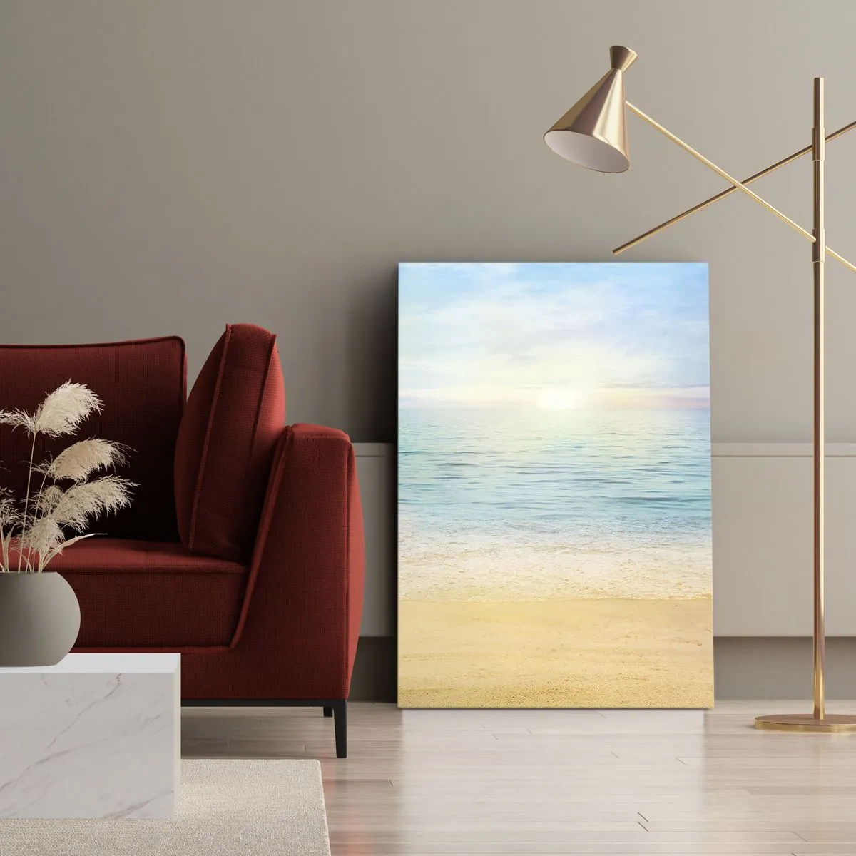 Vászonkép - Nagy kékség - 50x70 cm