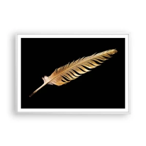 Poszter fekete keretben - Tökéletes tollal ellátva - 100x70 cm