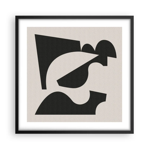 Poszter fehér keretben - Önálló összeállításra - 50x50 cm