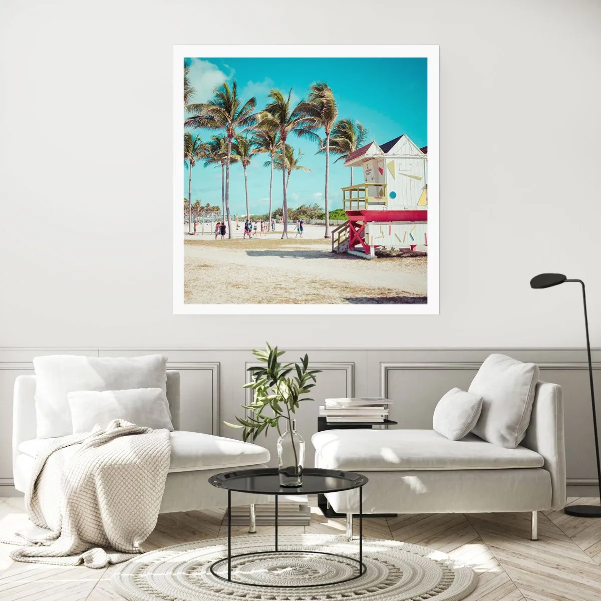 Poszter - Gyönyörű nap vár rád - 40x40 cm