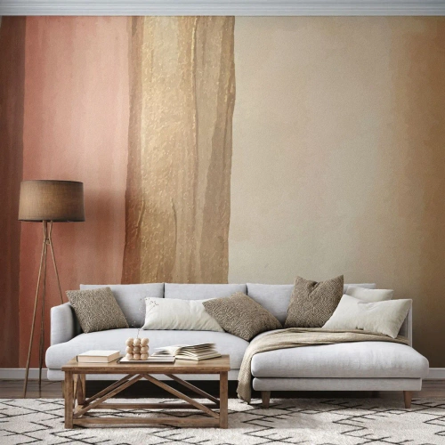 Fotótapéta Premium Sand - Függőleges kompozíció - Absztrakció, Darab, Modern művészet. - 350x256 cm