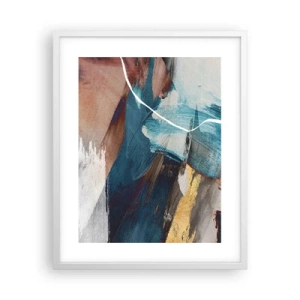Poszter fekete keretben - Lelkesedéssel és energiával - 40x50 cm
