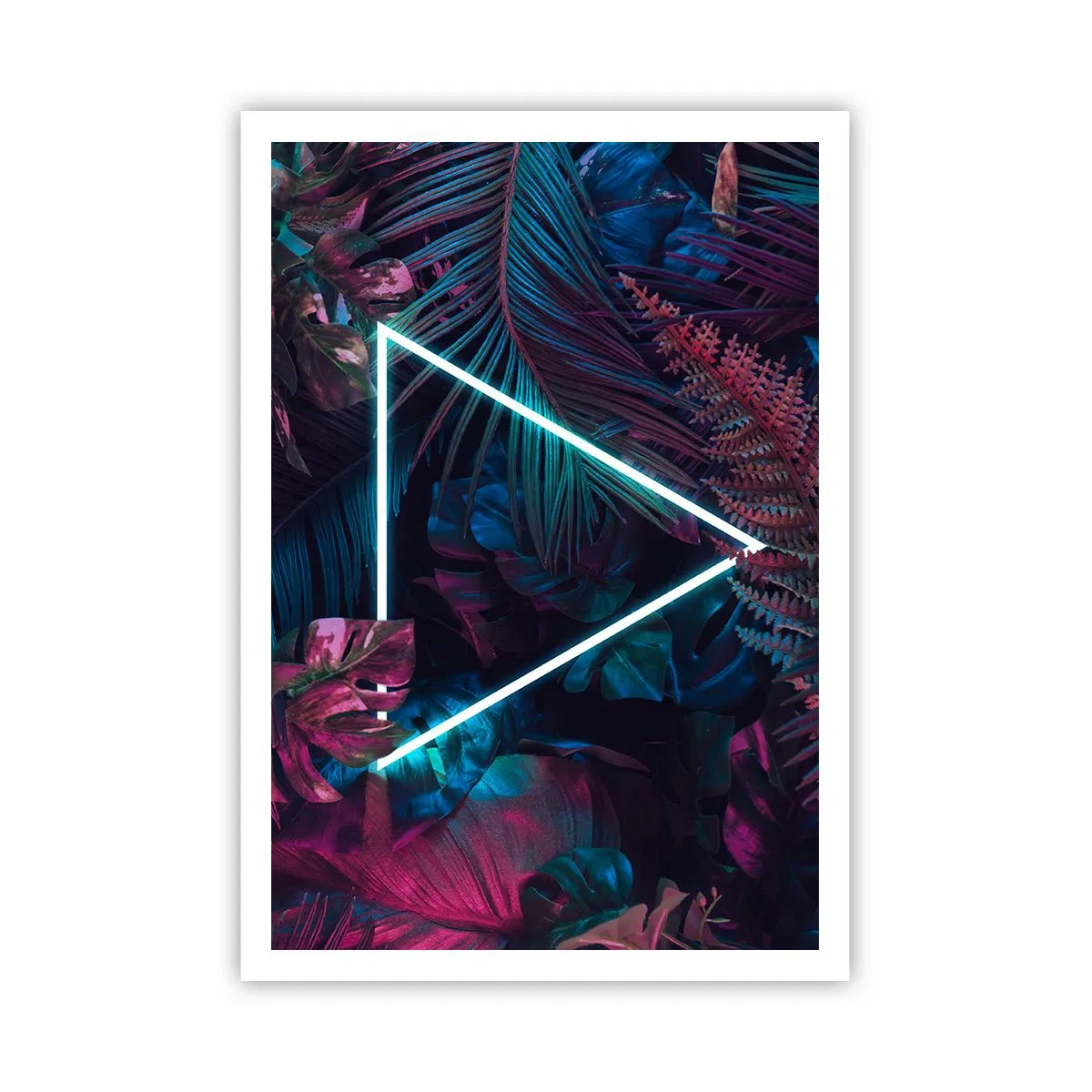 Poszter - Disco stílusú kert - 70x100 cm