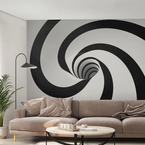 Öntapadós Fotótapéta Deluxe Sticker - Engedni az örvénynek? - Absztrakció, 3D, Örvény - 450x315 cm