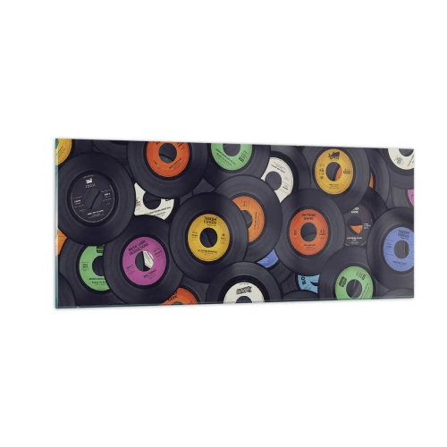 Üveg kép - A klasszika színei - 100x40 cm