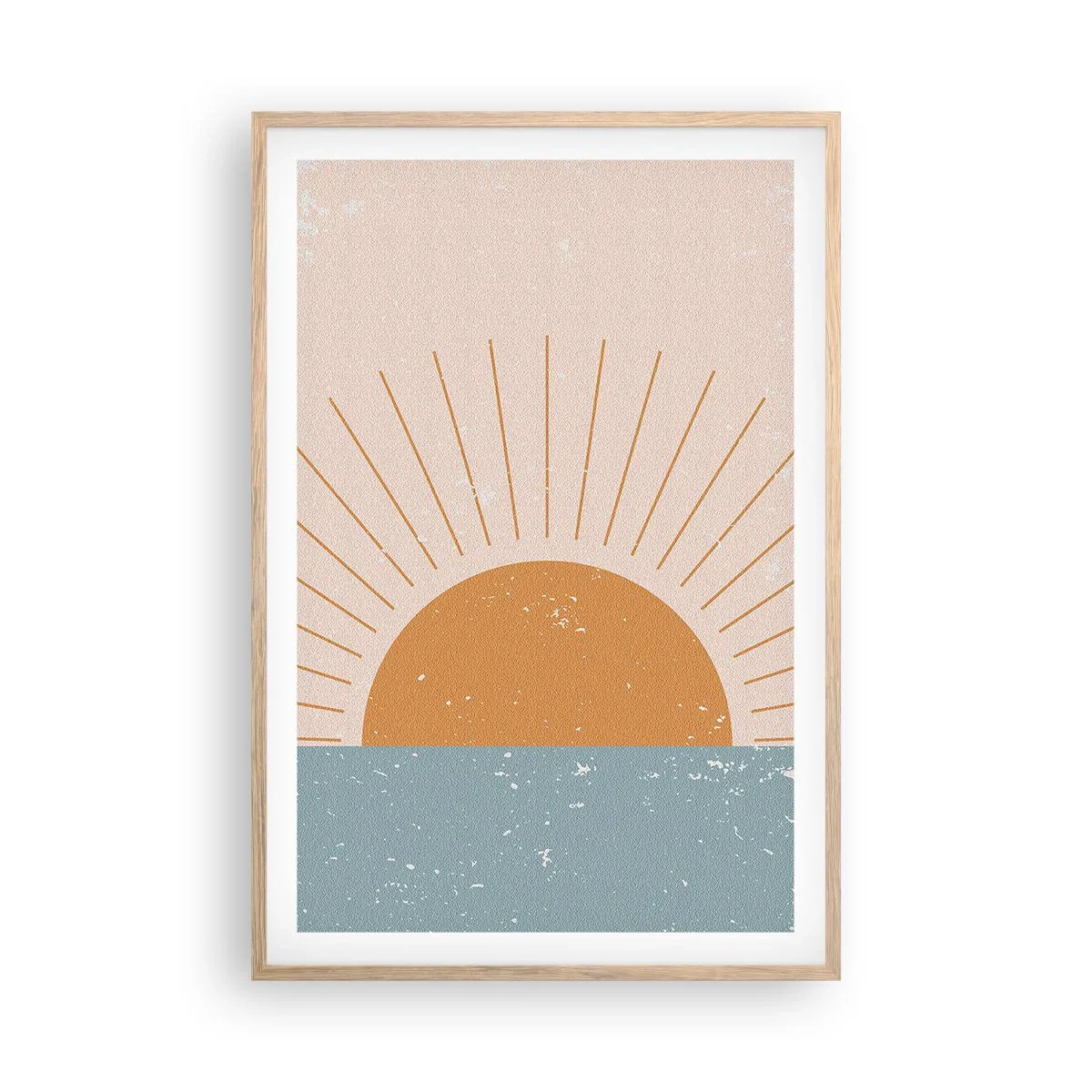 Poszter világos tölgy keretben - Mindennapi csoda - 61x91 cm